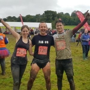Raising money for charity through a mud run
